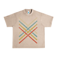 French Oak retro vintage drummer tshirt 70s 80s distressed drum sticks long sleev Urban Heavy Tee - FloraArt