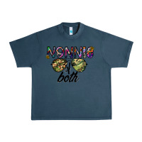 Midnight Navy nonnie of both Urban Heavy Tee - CowhideDigitalArt
