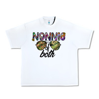 White nonnie of both Urban Heavy Tee - CowhideDigitalArt
