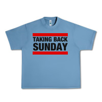 Pebble Blue TAKING BACK SUNDAY Urban Heavy Tee - FloraArt