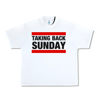 White TAKING BACK SUNDAY Urban Heavy Tee - FloraArt