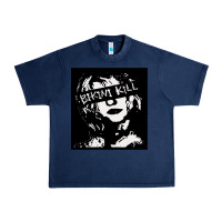 Navy Vintage Bikini Kill Women Classic Urban Heavy Tee - FloraArt