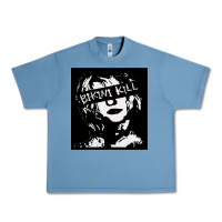 Pebble Blue Vintage Bikini Kill Women Classic Urban Heavy Tee - FloraArt