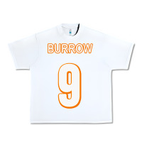 White Burrow Jersey Urban Heavy Tee - FloraArt