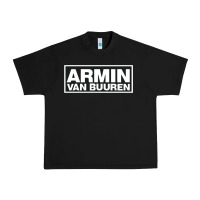 Black armin van buuren Urban Heavy Tee - FloraArt