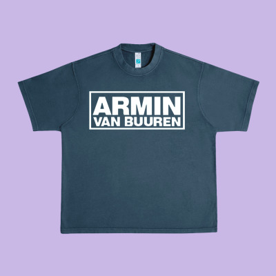 Armin Van Buuren Urban Heavy Tee Designed By Floraart