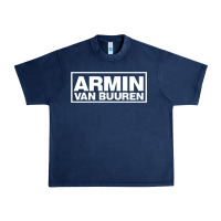 Navy armin van buuren Urban Heavy Tee - FloraArt