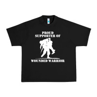 Black wounded warrior Urban Heavy Tee - FloraArt