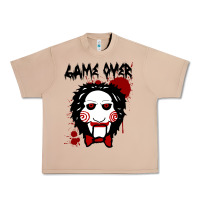 Burro Billy Puppet Saw Jigsaw Inspired Urban Heavy Tee - FloraArt