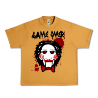 Peanut Butter Billy Puppet Saw Jigsaw Inspired Urban Heavy Tee - FloraArt