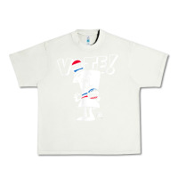 Pistachio schoolhouse rock vote with bill with white type t shirt Urban Heavy Tee - FloraArt