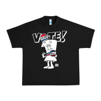 Black schoolhouse rock vote with bill with white type t shirt Urban Heavy Tee - FloraArt