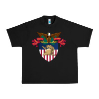 Black United States, Military Academy Urban Heavy Tee - FloraArt