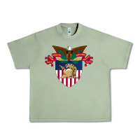 Oil Green United States, Military Academy Urban Heavy Tee - FloraArt