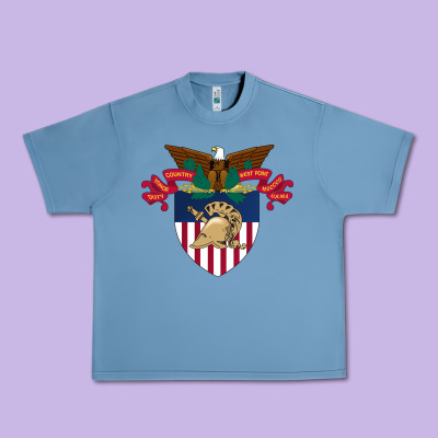 United States, Military Academy Urban Heavy Tee Designed By Floraart