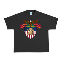 Pigment Black United States, Military Academy Urban Heavy Tee - FloraArt