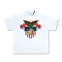 White United States, Military Academy Urban Heavy Tee - FloraArt