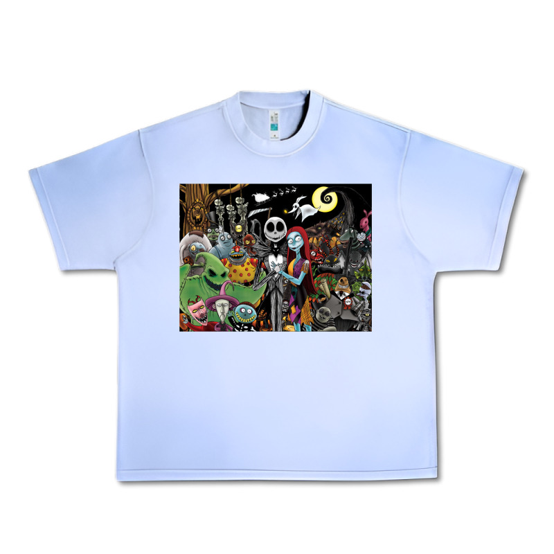 Nightmare Before Christmas Urban Heavy Tee by FloraArt | Teevron