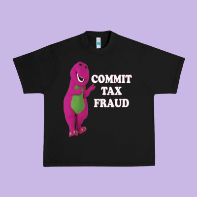 Commit Tax Fraud Essential Urban Heavy Tee Designed By Floraart