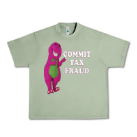Oil Green commit tax fraud essential Urban Heavy Tee - FloraArt