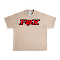 French Oak fox Urban Heavy Tee - FloraArt