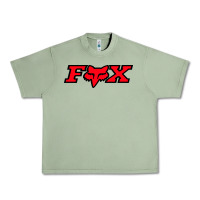 Oil Green fox Urban Heavy Tee - FloraArt