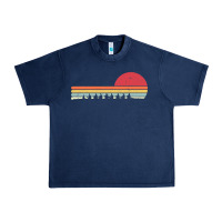 Navy Rowing . Retro Style  For Rower Urban Heavy Tee - FloraArt
