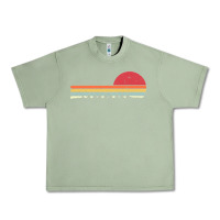 Oil Green Rowing . Retro Style  For Rower Urban Heavy Tee - FloraArt