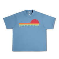 Pebble Blue Rowing . Retro Style  For Rower Urban Heavy Tee - FloraArt