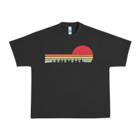 Pigment Black Rowing . Retro Style  For Rower Urban Heavy Tee - FloraArt