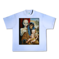 Grape Ice alien chimp baby religion conspiracy poster Urban Heavy Tee - FloraArt