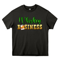 Asphalt whiskey business Heavy Core Tee - FaDigitalArtStudio