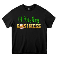 Black whiskey business Heavy Core Tee - FaDigitalArtStudio