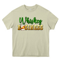 Mossy whiskey business Heavy Core Tee - FaDigitalArtStudio