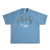 Pebble Blue ELEKTRA STAIND Urban Heavy Tee - FloraArt