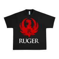 Black vintage ruger Urban Heavy Tee - FloraArt