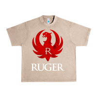 French Oak vintage ruger Urban Heavy Tee - FloraArt