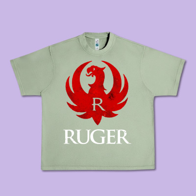 Vintage Ruger Urban Heavy Tee Designed By Floraart