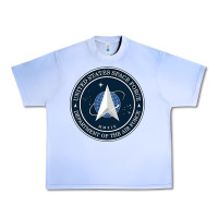 Grape Ice Official United States Space Force USSF Military Patch Urban Heavy Tee - FloraArt