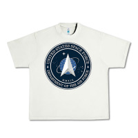 Pistachio Official United States Space Force USSF Military Patch Urban Heavy Tee - FloraArt