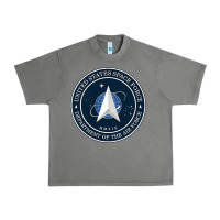 Tornado Official United States Space Force USSF Military Patch Urban Heavy Tee - FloraArt