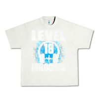 Pistachio Level 18 Unlocked Birthday 18 Years Gamer Premium T Shirt Urban Heavy Tee - FloraArt