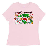 Santa's Favorite Cashier Ladies Tee | Teevron