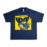 Navy snikt i, wolverine Urban Heavy Tee - FloraArt