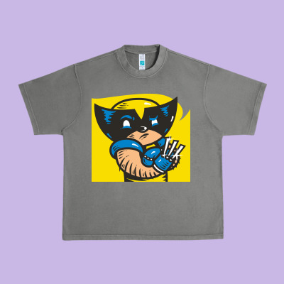 Snikt I, Wolverine Urban Heavy Tee Designed By Floraart