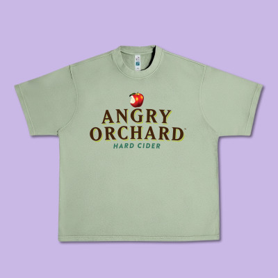 Official Merchandise Of Angry Orchard Hard Cider .png Urban Heavy Tee Designed By Floraart