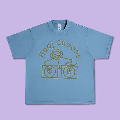 Hooj Choons (olive Green) Urban Heavy Tee Designed By Floraart