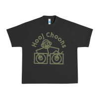 Pigment Black Hooj Choons (Olive Green) Urban Heavy Tee - FloraArt