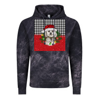 Cloud Black Christmas Bichon frise dog Vintage Hoodie - BarkalooDesign