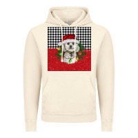 Vintage Artic Christmas Bichon frise dog Vintage Hoodie - BarkalooDesign